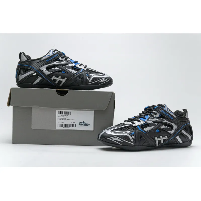 Bstsneaker- Balenciaga Drive Sneaker Black Blue 624343 W2FD1 1041 