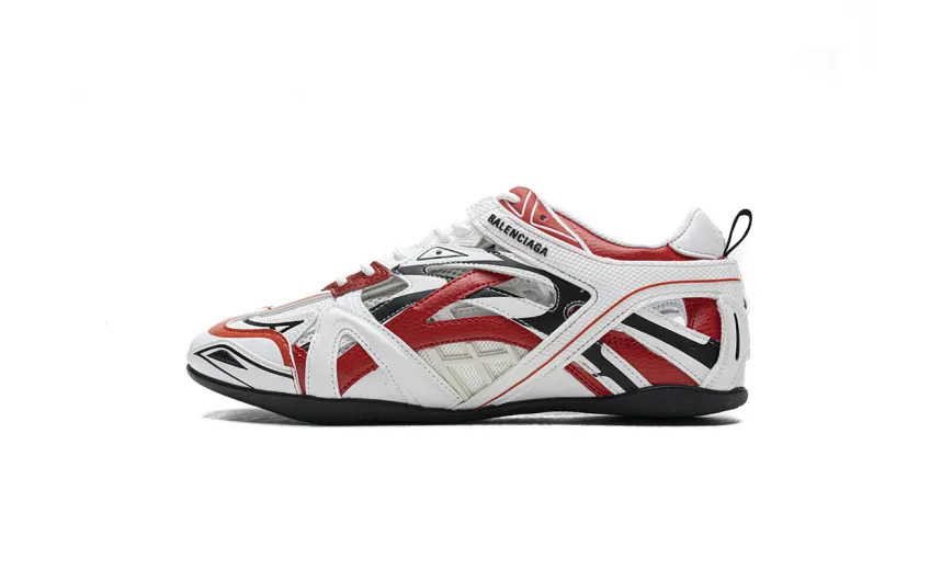 Bstsneaker- Balenciaga Drive Sneaker Red White 624343 W2FD1 6019 