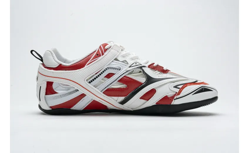 Bstsneaker- Balenciaga Drive Sneaker Red White 624343 W2FD1 6019 