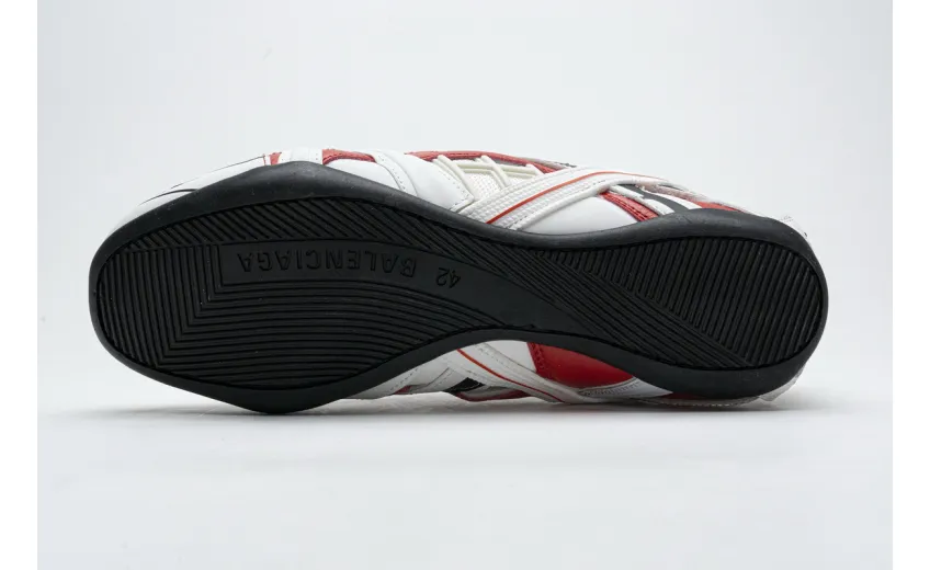Bstsneaker- Balenciaga Drive Sneaker Red White 624343 W2FD1 6019 