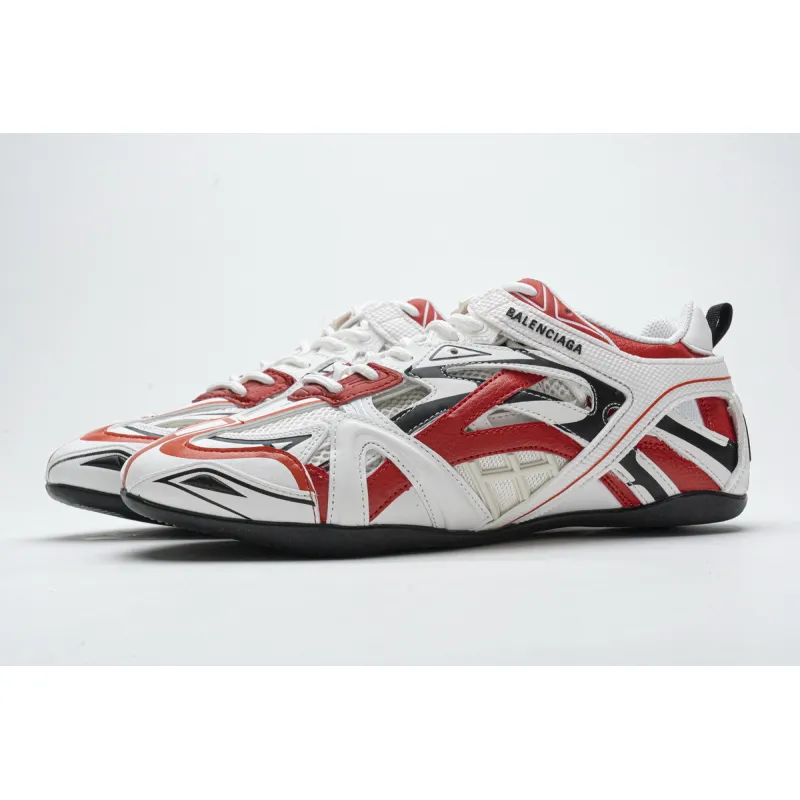 Bstsneaker- Balenciaga Drive Sneaker Red White 624343 W2FD1 6019 