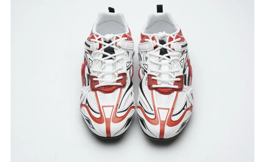 Bstsneaker- Balenciaga Drive Sneaker Red White 624343 W2FD1 6019 