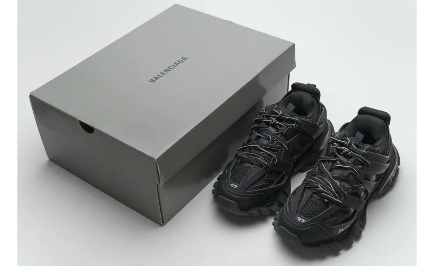 Bstsneaker-Balenciaga Tess S.Black 555032 W1GB7 1000 (With Led)