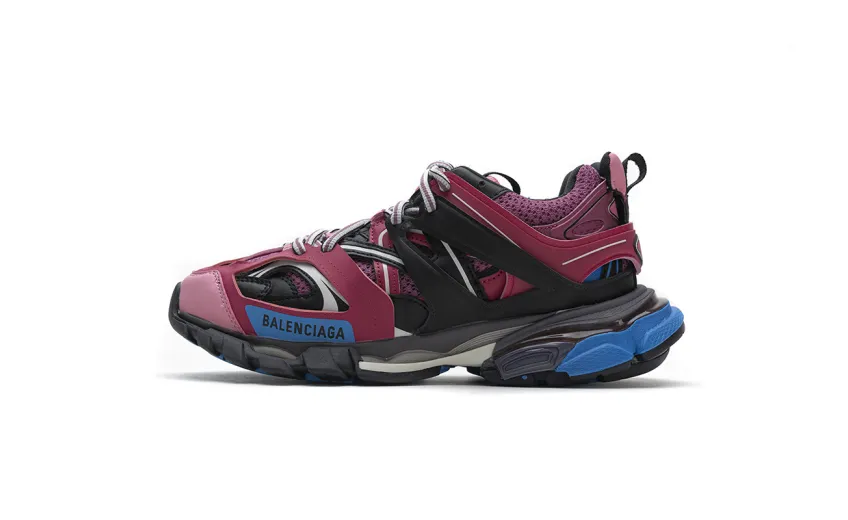 Bstsneaker- Balenciaga Tess S.Black Purplish Red 542436 W1GB7 5482 