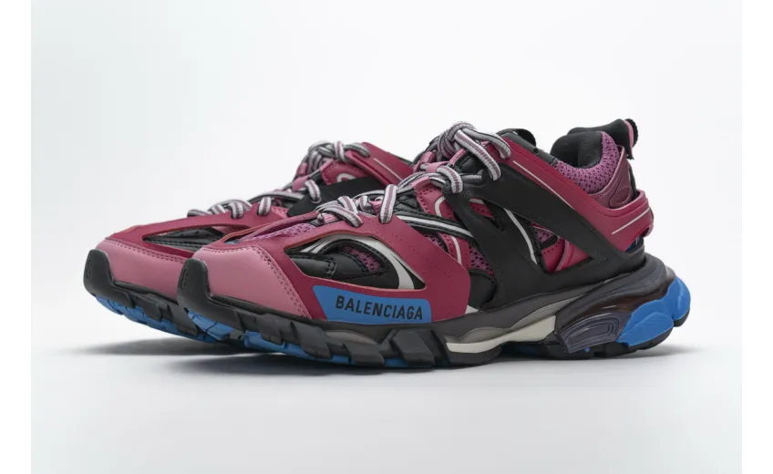 Bstsneaker- Balenciaga Tess S.Black Purplish Red 542436 W1GB7 5482 