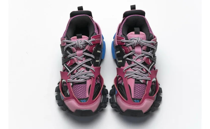 Bstsneaker- Balenciaga Tess S.Black Purplish Red 542436 W1GB7 5482 