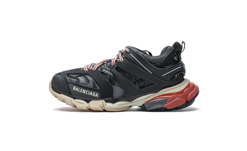 Bstsneaker- Balenciaga Tess S.Black Red 542436 W1GB1 1000 