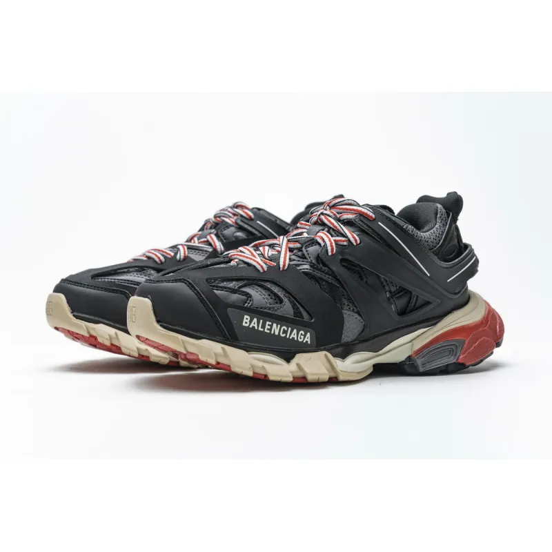 Bstsneaker- Balenciaga Tess S.Black Red 542436 W1GB1 1000 
