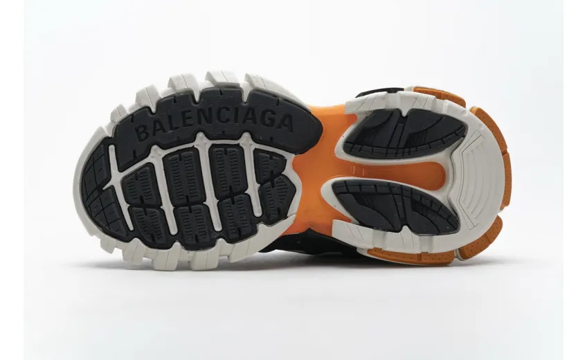 Bstsneaker- Balenciaga Tess S.Black White Orange 542436 W1GB7 2019 