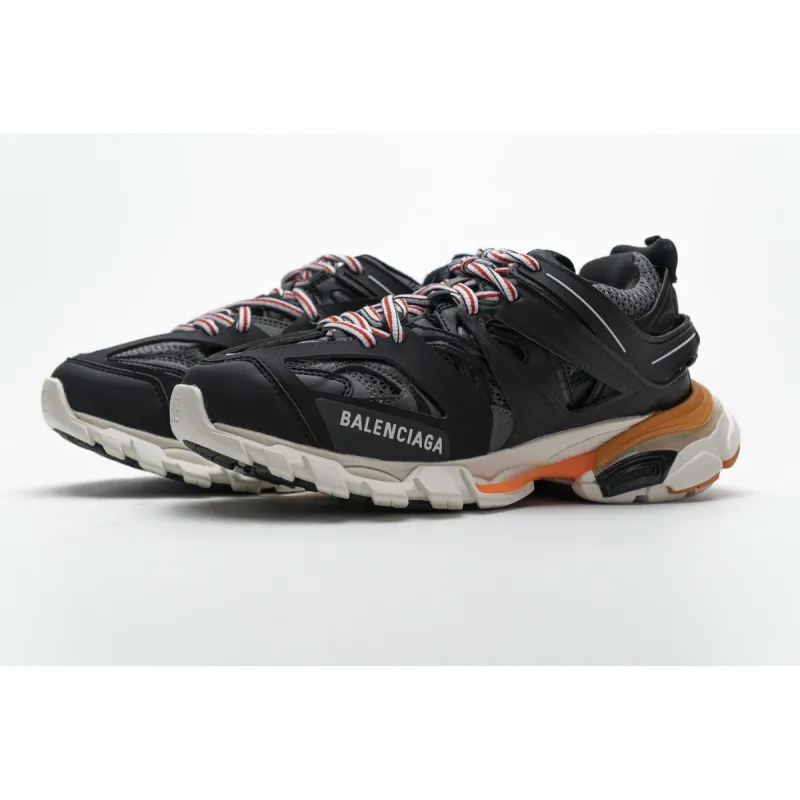 Bstsneaker- Balenciaga Tess S.Black White Orange 542436 W1GB7 2019 