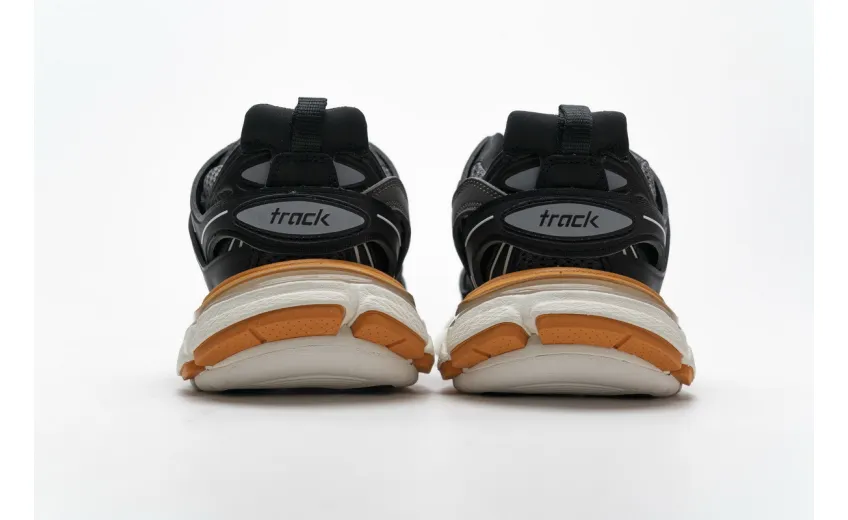 Bstsneaker- Balenciaga Tess S.Black White Orange 542436 W1GB7 2019 
