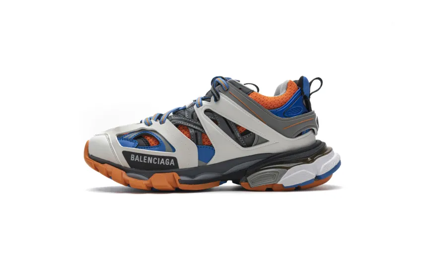Bstsneaker- Balenciaga Tess S.Blue Orange 542436 W1GB7 7580 