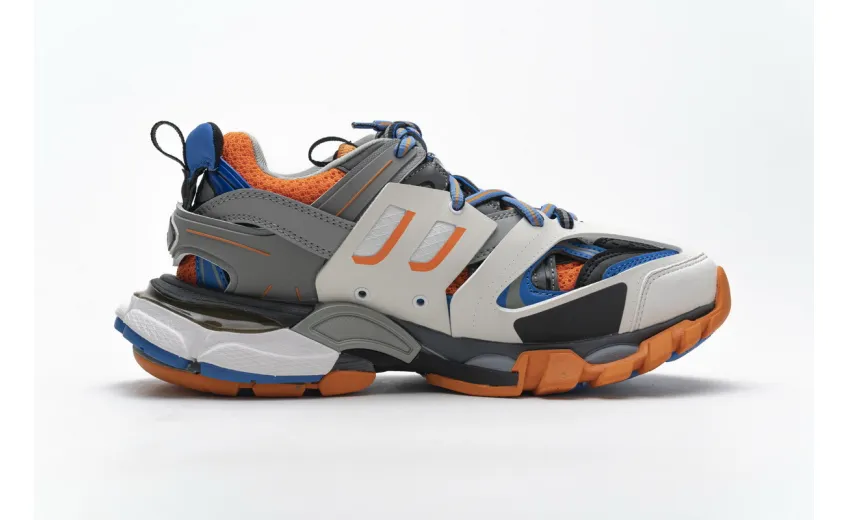Bstsneaker- Balenciaga Tess S.Blue Orange 542436 W1GB7 7580 