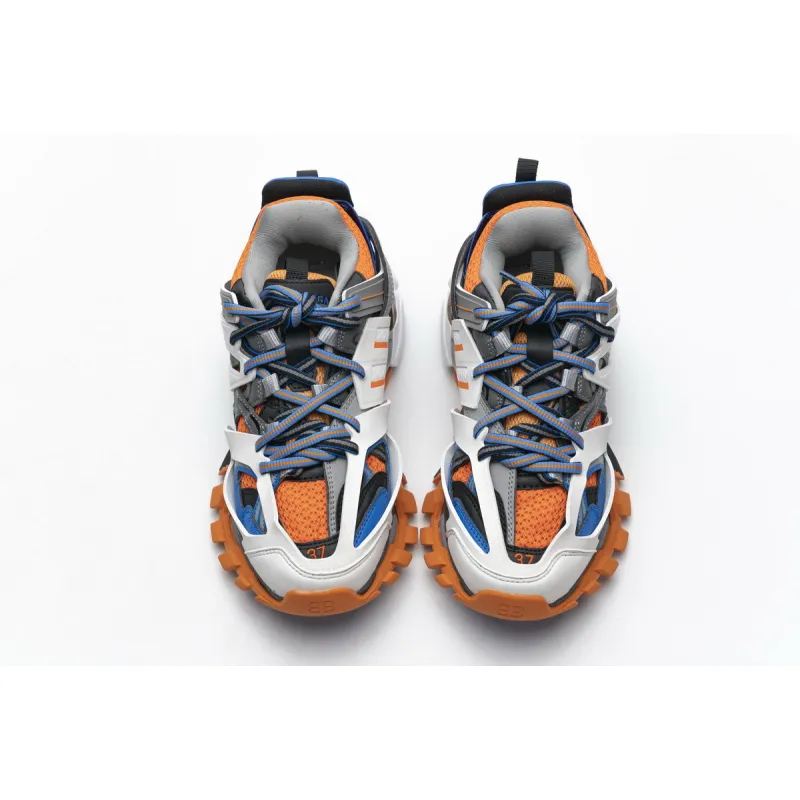 Bstsneaker- Balenciaga Tess S.Blue Orange 542436 W1GB7 7580 