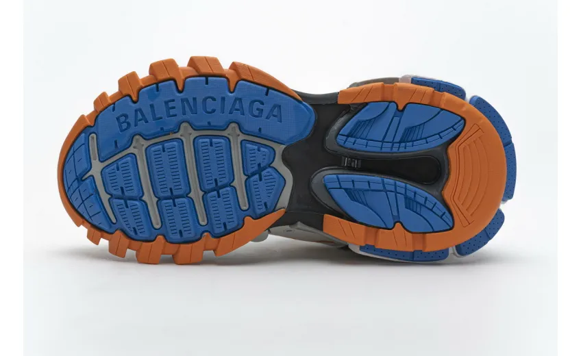 Bstsneaker- Balenciaga Tess S.Blue Orange 542436 W1GB7 7580 