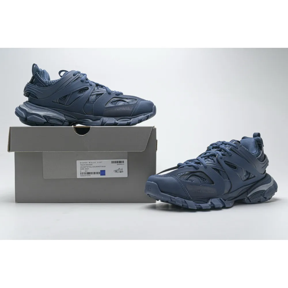 Bstsneaker- Balenciaga Tess S.Dark Navy 542023 W2LA1 4107 (With Led)