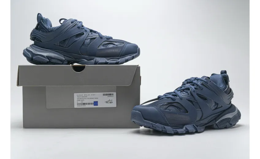 Bstsneaker- Balenciaga Tess S.Dark Navy 542023 W2LA1 4107 (With Led)