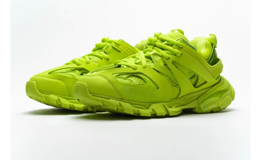Bstsneaker- Balenciaga Tess S.Fluorescent Yellow 542436 W1GB7 2014 