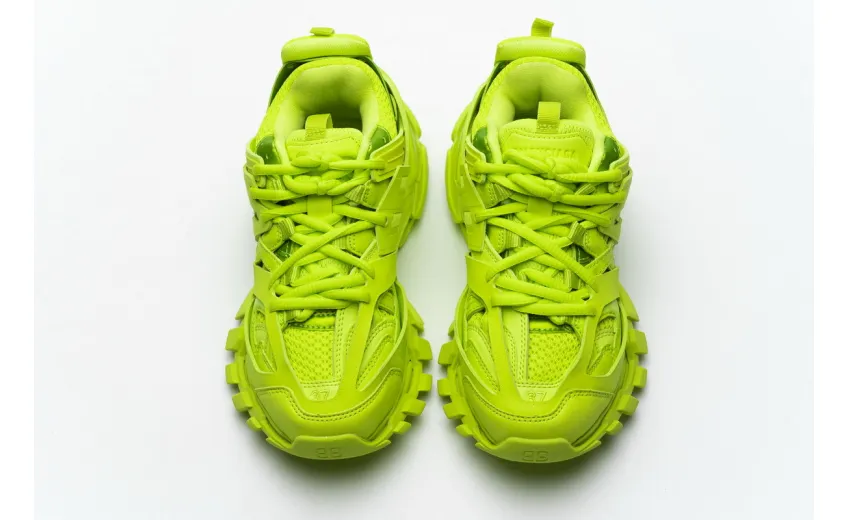 Bstsneaker- Balenciaga Tess S.Fluorescent Yellow 542436 W1GB7 2014 