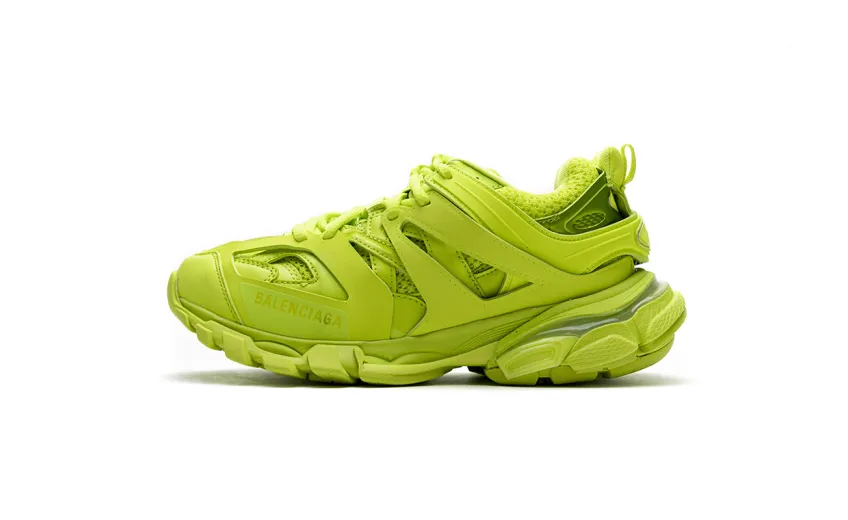 Bstsneaker- Balenciaga Tess S.Fluorescent Yellow 542436 W1GB7 2014 (With Led) 