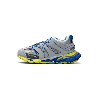 Bstsneaker- Balenciaga Tess S.Grey Blue Yellow 542023 W1GB9 6509  01