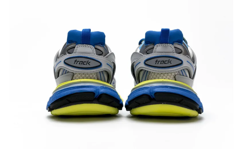 Bstsneaker- Balenciaga Tess S.Grey Blue Yellow 542023 W1GB9 6509 
