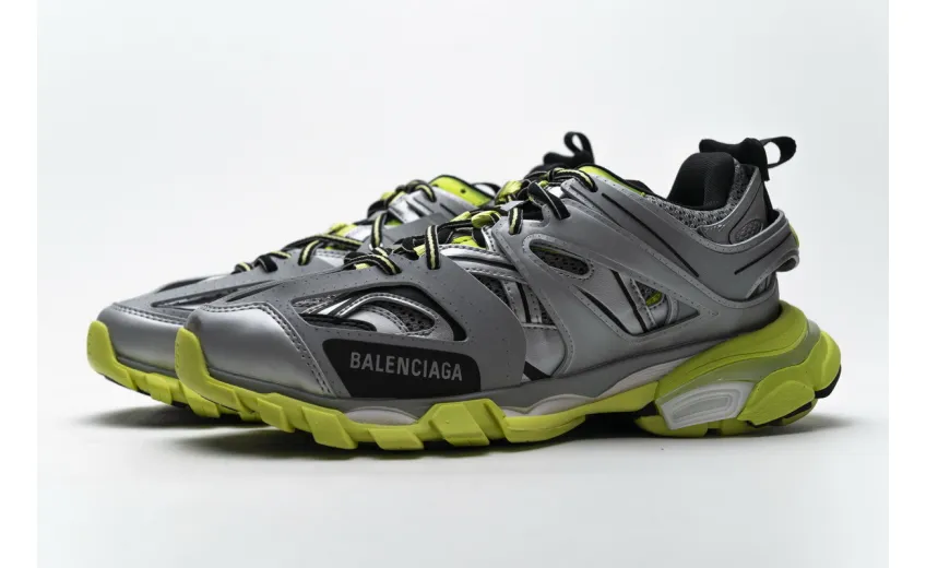 Bstsneaker- Balenciaga Tess S.Silver Green 542023 W1GC1 1230 