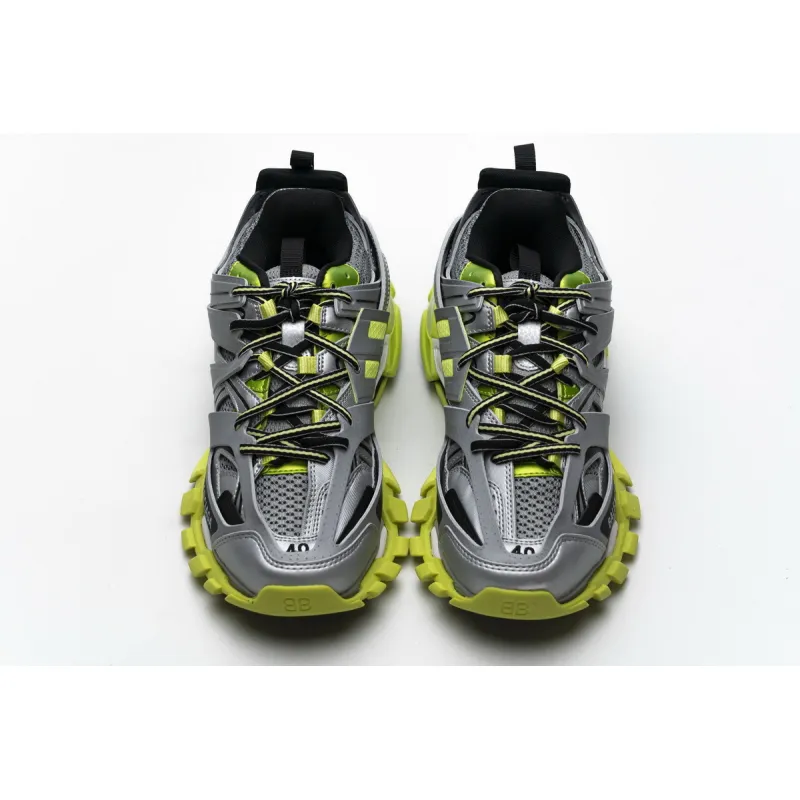 Bstsneaker- Balenciaga Tess S.Silver Green 542023 W1GC1 1230 