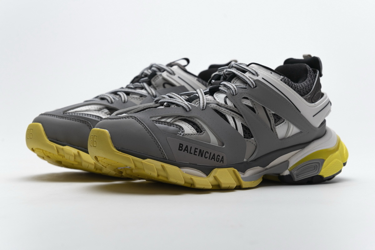 Bstsneaker- Balenciaga Tess S.White Grey Orange 542435 W1GB7 2018 