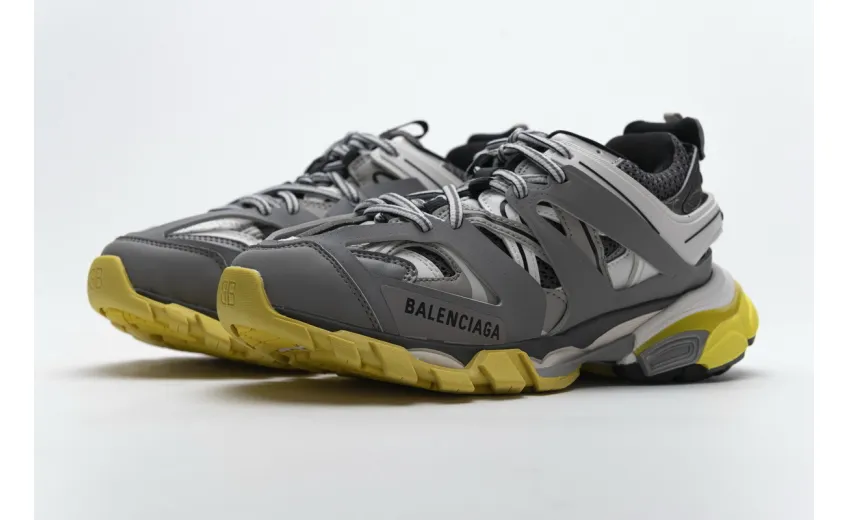 Bstsneaker- Balenciaga Tess S.White Grey Orange 542435 W1GB7 2018 
