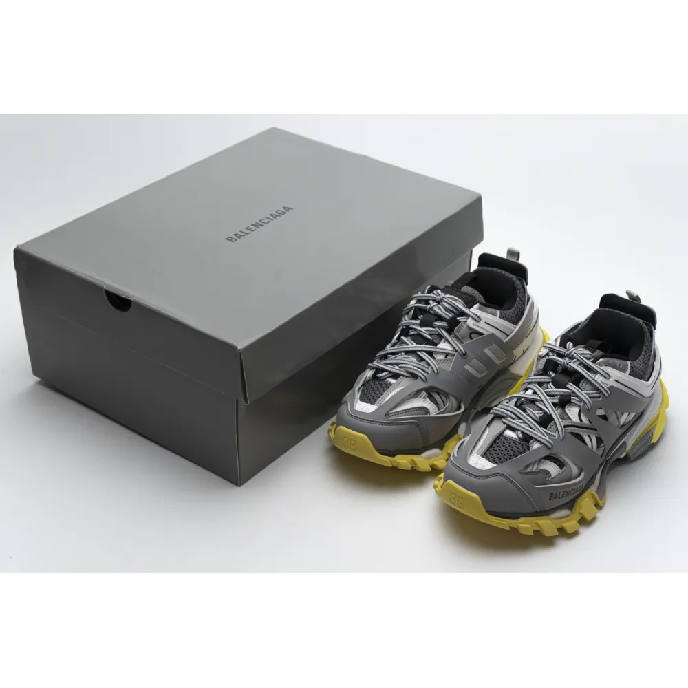 Bstsneaker- Balenciaga Tess S.White Grey Orange 542435 W1GB7 2018 