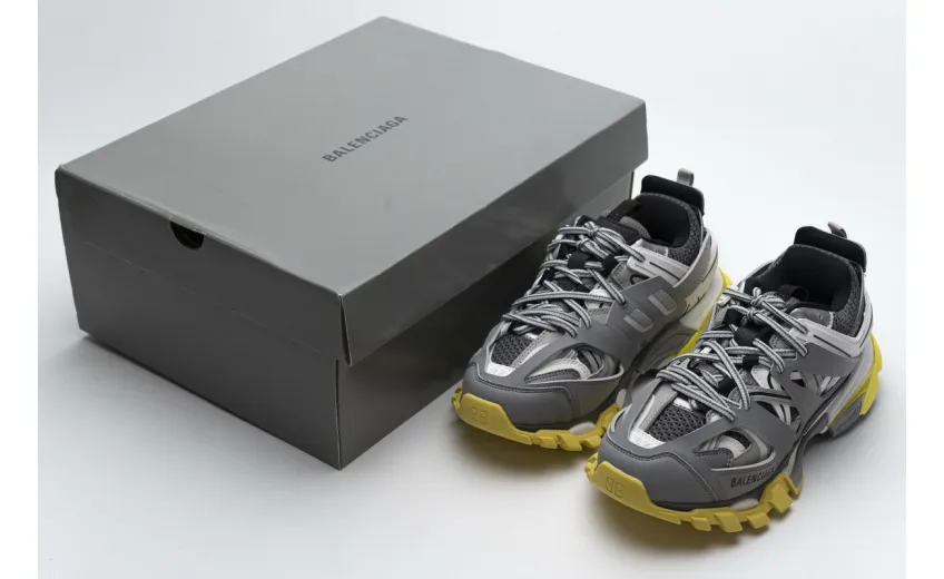 Bstsneaker- Balenciaga Tess S.White Grey Orange 542435 W1GB7 2018 