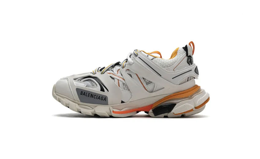  Balenciaga Tess S.White Orange 542436 W1GB7 9059 (With Led)