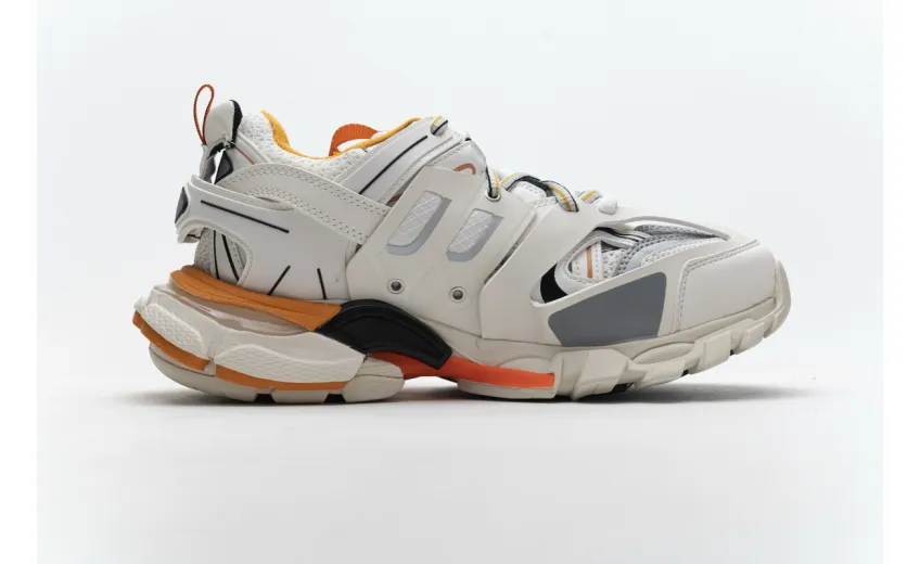  Balenciaga Tess S.White Orange 542436 W1GB7 9059 (With Led)
