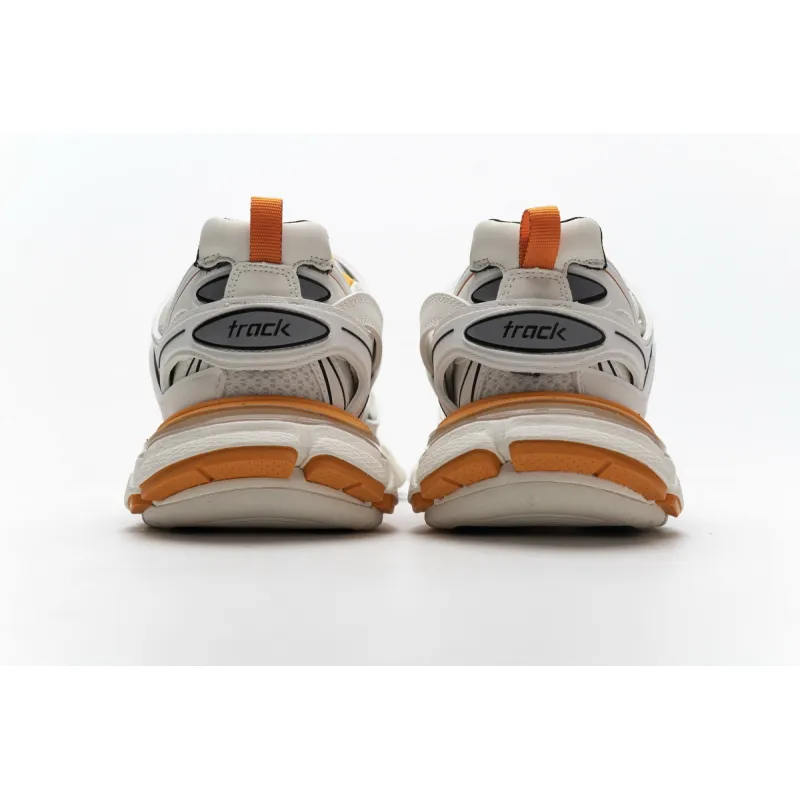  Balenciaga Tess S.White Orange 542436 W1GB7 9059 (With Led)