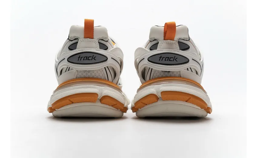  Balenciaga Tess S.White Orange 542436 W1GB7 9059 (With Led)