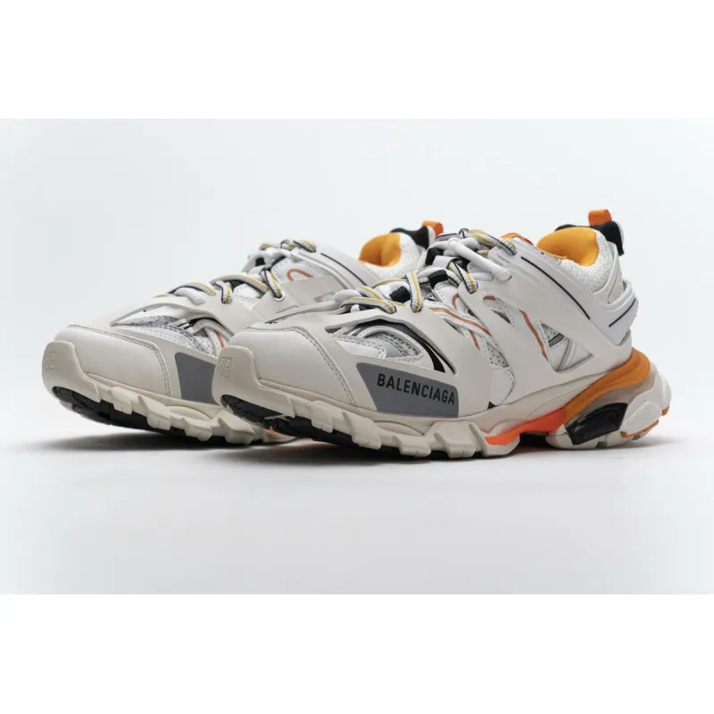 Balenciaga Tess S.White Orange 542436 W1GB7 9059 (With Led)