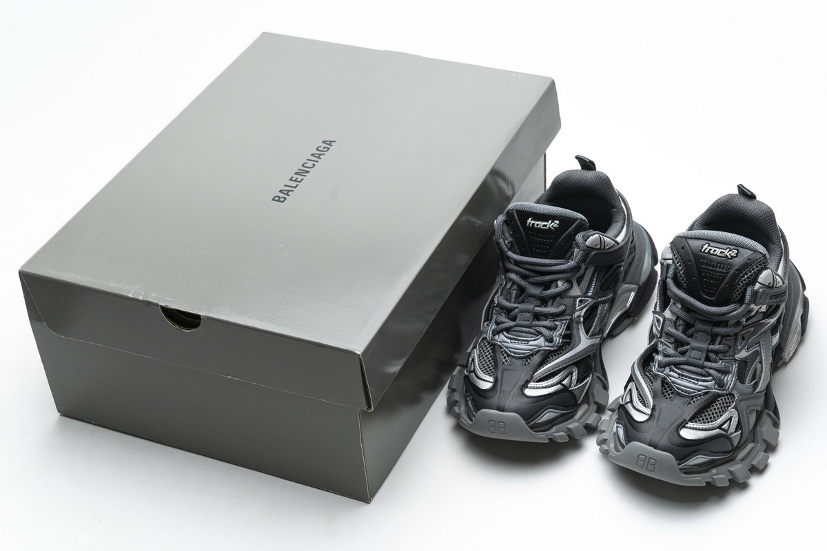 Bstsneaker- Balenciaga Track 2 Blue Grey (W) 570391 W2GN3 1285