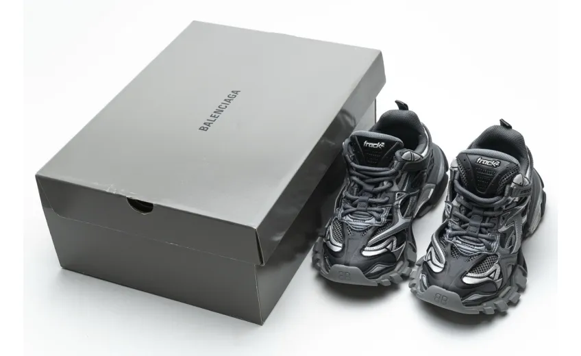 Bstsneaker- Balenciaga Track 2 Blue Grey (W) 570391 W2GN3 1285