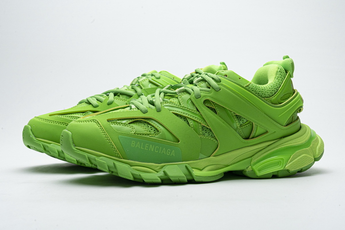 Bstsneaker- Balenciaga Track 2 Open Sneaker Green 542023 W3AB1 3801 