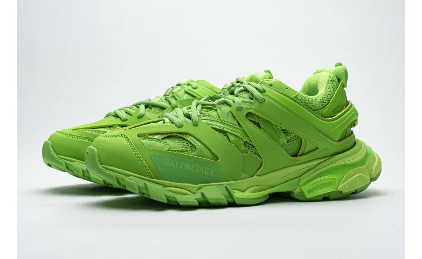 Bstsneaker- Balenciaga Track 2 Open Sneaker Green 542023 W3AB1 3801 