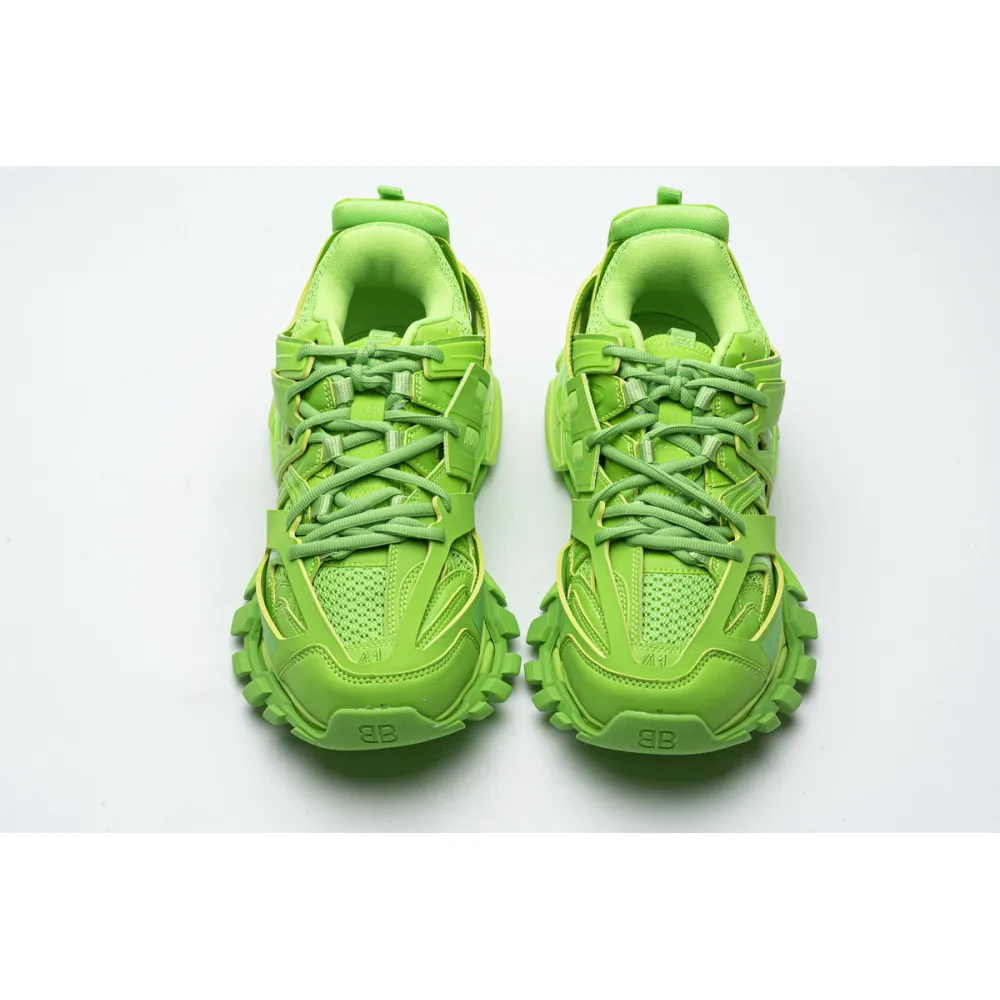 Bstsneaker- Balenciaga Track 2 Open Sneaker Green 542023 W3AB1 3801 