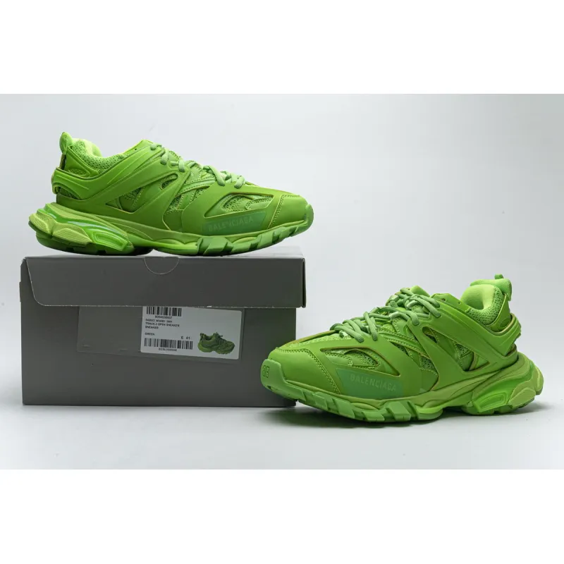 Bstsneaker- Balenciaga Track 2 Open Sneaker Green 542023 W3AB1 3801 