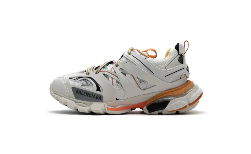  Balenciaga Track White Orange (W) 542436 W1GB7 9059 