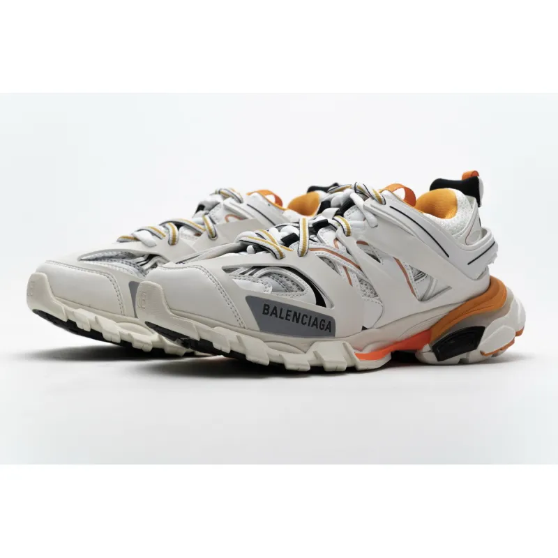  Balenciaga Track White Orange (W) 542436 W1GB7 9059 