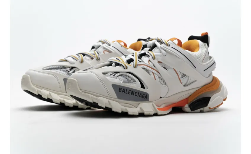  Balenciaga Track White Orange (W) 542436 W1GB7 9059 