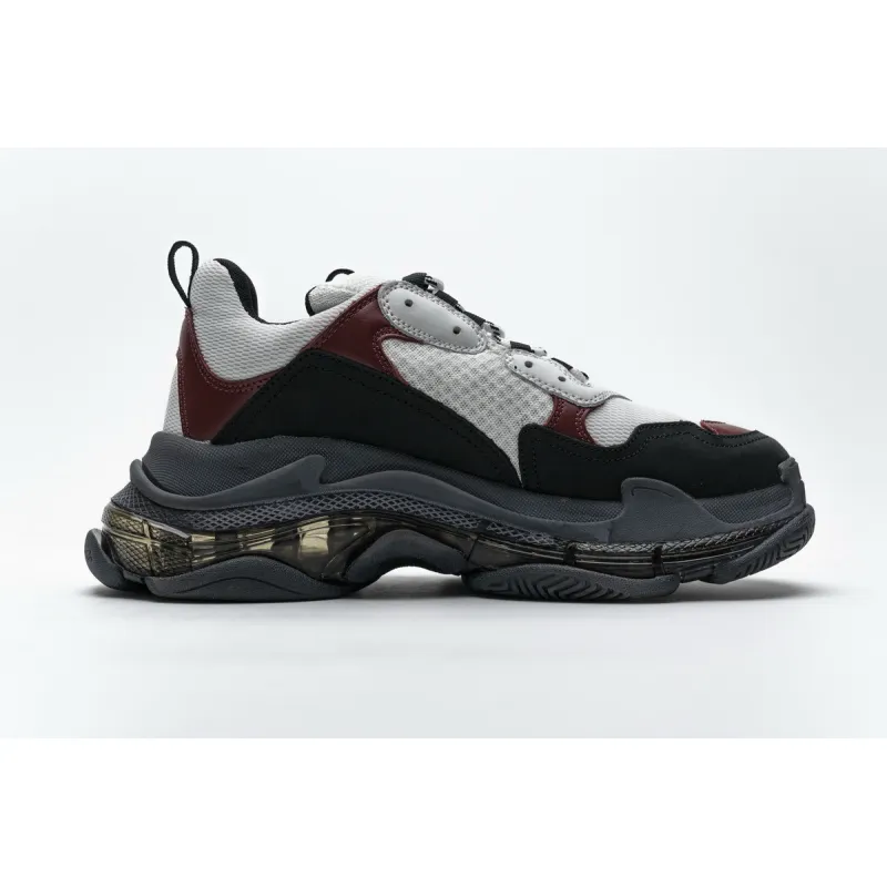 Bstsneaker- Balenciaga Triple S Black Brown Red 541624 W09O1 2268 