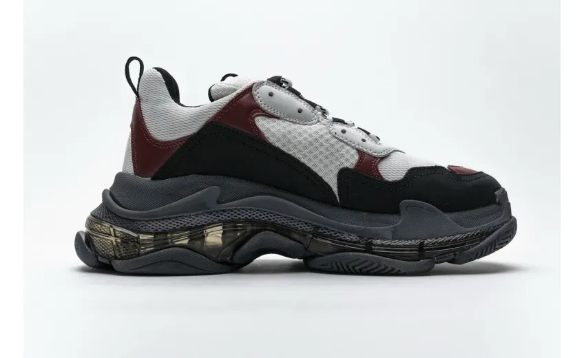 Bstsneaker- Balenciaga Triple S Black Brown Red 541624 W09O1 2268 