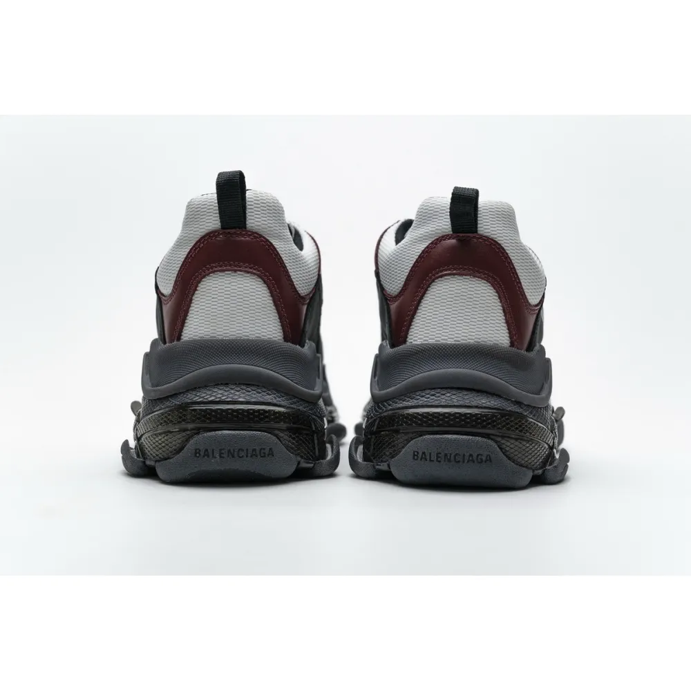 Bstsneaker- Balenciaga Triple S Black Brown Red 541624 W09O1 2268 