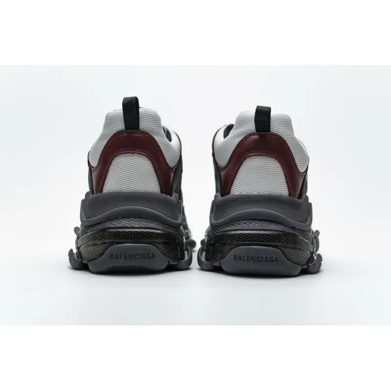 Bstsneaker- Balenciaga Triple S Black Brown Red 541624 W09O1 2268 
